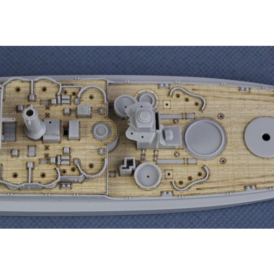 1/700 USS Colorado BB-45 1944 Wooden Deck w/Photoetch for Trumpeter #05768 kit