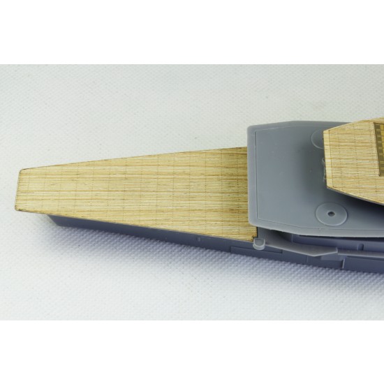 1/700 IJN Aircraft Carrier Kaga Wooden Deck Set with Photoetch for Fujimi kit #431253 1/700 IJN Aircraft Carrier Kaga Wooden Deck Set with Photoetch for Fujimi kit #431253