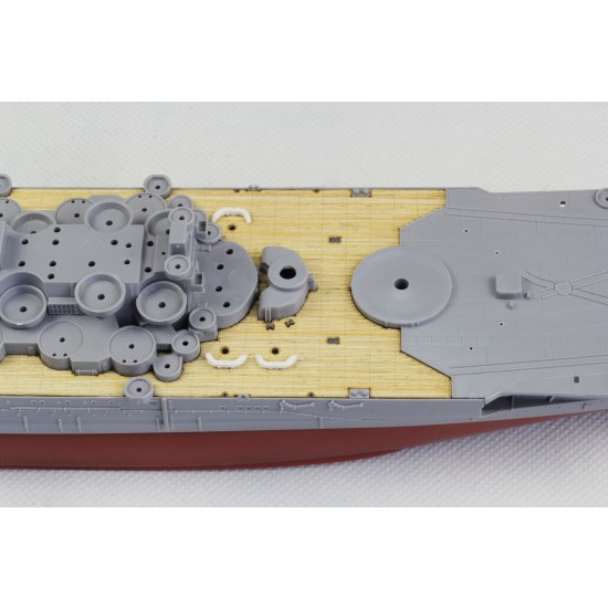 1/700 Japanese Battleship Musashi Next 002 Wooden Deck Set for Fujimi kit #460024 1/700 Japanese Battleship Musashi Next 002 Wooden Deck Set for Fujimi kit #460024