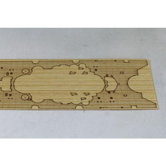 1/700 Japanese Battleship Musashi Next 002 Wooden Deck Set for Fujimi kit #460024 1/700 Japanese Battleship Musashi Next 002 Wooden Deck Set for Fujimi kit #460024
