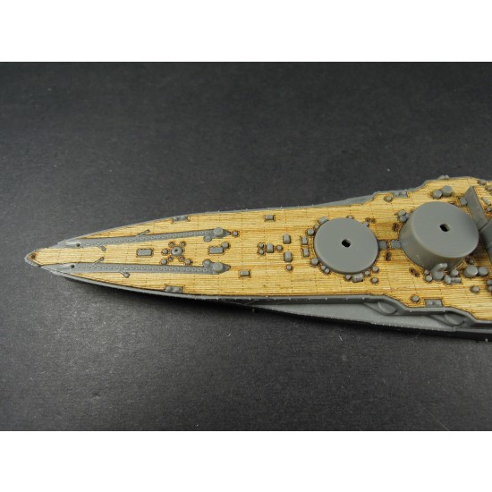 1/700 Japanese Battleship Fuso 1941 Wooden Deck Set for Fujimi kit #401171 1/700 Japanese Battleship Fuso 1941 Wooden Deck Set for Fujimi kit #401171