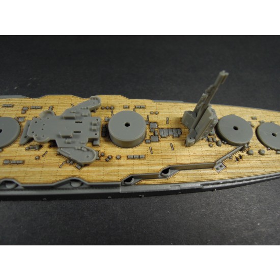 1/700 Japanese Battleship Fuso 1941 Wooden Deck Set for Fujimi kit #401171 1/700 Japanese Battleship Fuso 1941 Wooden Deck Set for Fujimi kit #401171