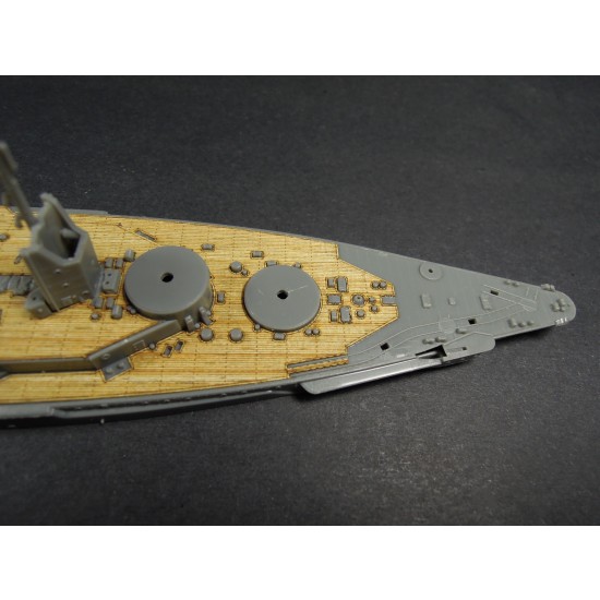 1/700 Japanese Battleship Fuso 1941 Wooden Deck Set for Fujimi kit #401171 1/700 Japanese Battleship Fuso 1941 Wooden Deck Set for Fujimi kit #401171