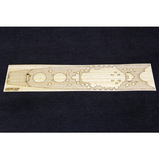 1/700 Super Battleship No.25 Yamato Wooden Deck for Aoshima #05123 1/700 Super Battleship No.25 Yamato Wooden Deck for Aoshima #05123