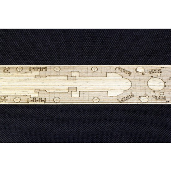 1/700 US Navy Battleship Montana BB-67 Wooden Deck for Very Fire #VF700901 1/700 US Navy Battleship Montana BB-67 Wooden Deck for Very Fire #VF700901