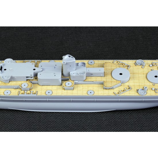 1/700 US Navy Battleship Montana BB-67 Wooden Deck for Very Fire #VF700901 1/700 US Navy Battleship Montana BB-67 Wooden Deck for Very Fire #VF700901