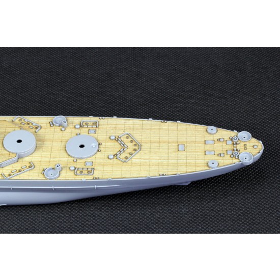 1/700 US Navy Battleship Montana BB-67 Wooden Deck for Very Fire #VF700901 1/700 US Navy Battleship Montana BB-67 Wooden Deck for Very Fire #VF700901