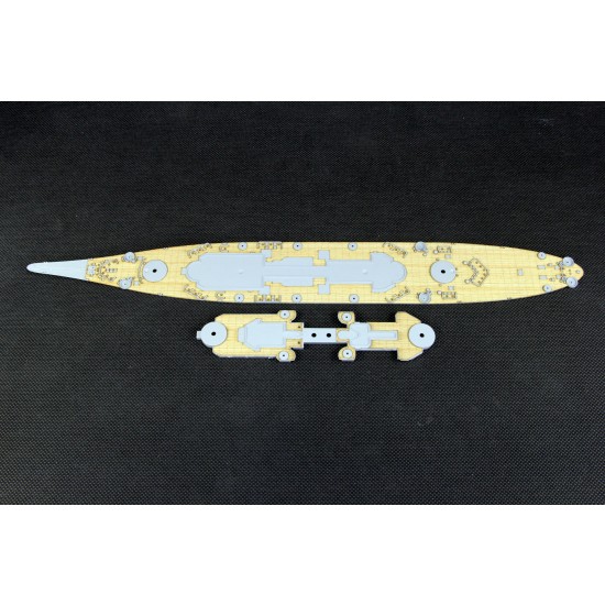 1/700 US Navy Battleship Montana BB-67 Wooden Deck for Very Fire #VF700901 1/700 US Navy Battleship Montana BB-67 Wooden Deck for Very Fire #VF700901
