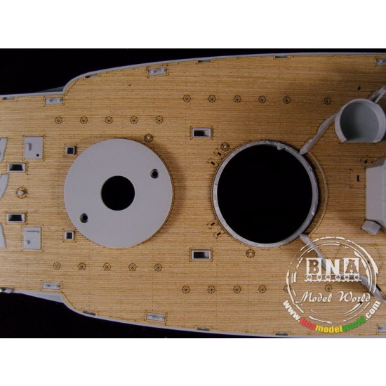 1/200 USS Arizona BB-39 1941 Wooden Deck for Trumpeter 03701 1/200 USS Arizona BB-39 1941 Wooden Deck for Trumpeter 03701