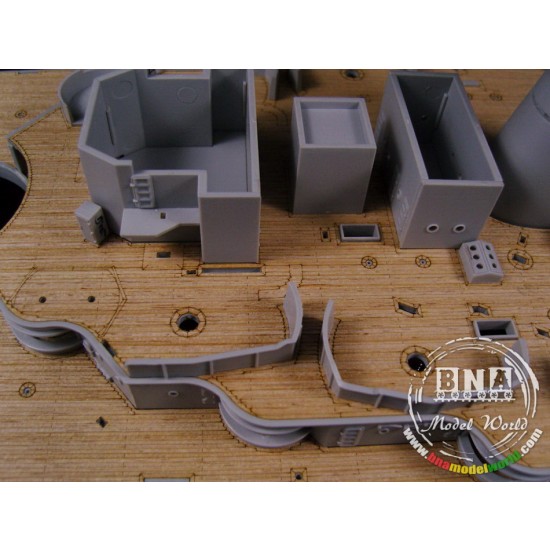 1/200 USS Arizona BB-39 1941 Wooden Deck for Trumpeter 03701 1/200 USS Arizona BB-39 1941 Wooden Deck for Trumpeter 03701