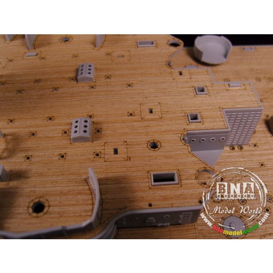 1/200 USS Arizona BB-39 1941 Wooden Deck for Trumpeter 03701 1/200 USS Arizona BB-39 1941 Wooden Deck for Trumpeter 03701
