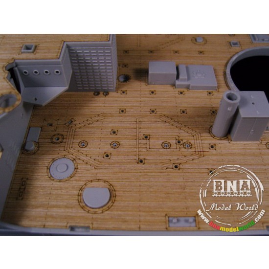 1/200 USS Arizona BB-39 1941 Wooden Deck for Trumpeter 03701 1/200 USS Arizona BB-39 1941 Wooden Deck for Trumpeter 03701