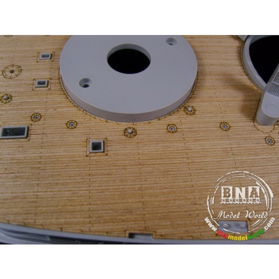1/200 USS Arizona BB-39 1941 Wooden Deck for Trumpeter 03701 1/200 USS Arizona BB-39 1941 Wooden Deck for Trumpeter 03701