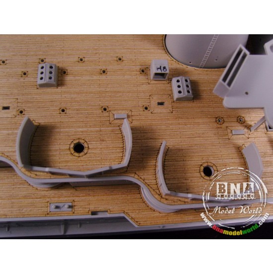 1/200 USS Arizona BB-39 1941 Wooden Deck for Trumpeter 03701 1/200 USS Arizona BB-39 1941 Wooden Deck for Trumpeter 03701