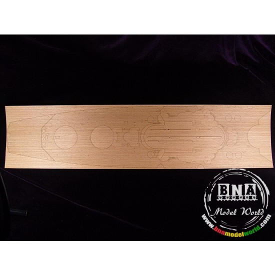 1/200 IJN Yamato Wooden Deck for Nichimo kit 1/200 IJN Yamato Wooden Deck for Nichimo kit