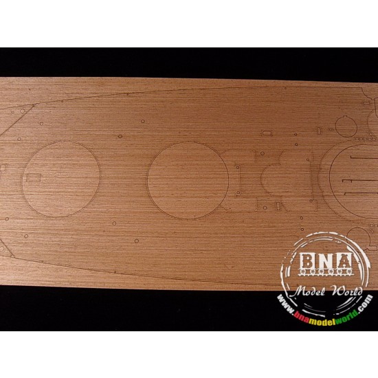1/200 IJN Yamato Wooden Deck for Nichimo kit 1/200 IJN Yamato Wooden Deck for Nichimo kit