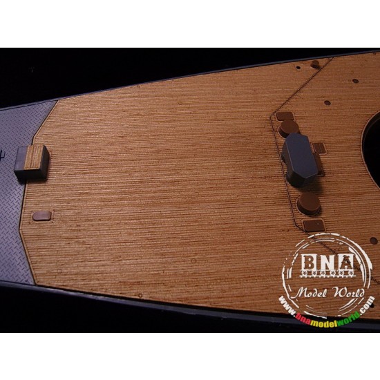 1/200 IJN Yamato Wooden Deck for Nichimo kit 1/200 IJN Yamato Wooden Deck for Nichimo kit