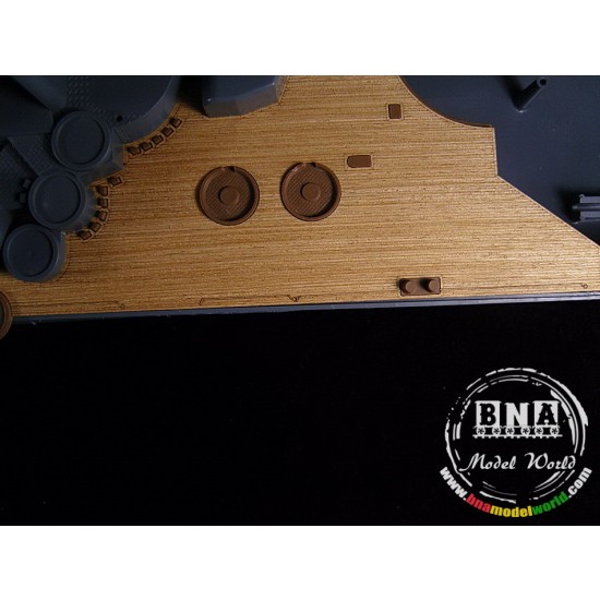 1/200 IJN Yamato Wooden Deck for Nichimo kit 1/200 IJN Yamato Wooden Deck for Nichimo kit