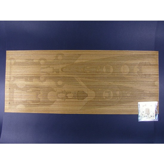 1/200 German Bismarck Battleship Wooden Deck (for Trumpeter 03702) 1/200 German Bismarck Battleship Wooden Deck (for Trumpeter 03702)
