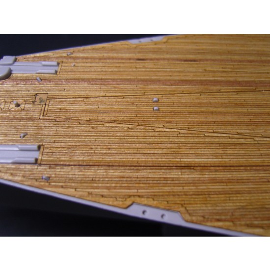 1/200 German Bismarck Battleship Wooden Deck (for Trumpeter 03702) 1/200 German Bismarck Battleship Wooden Deck (for Trumpeter 03702)