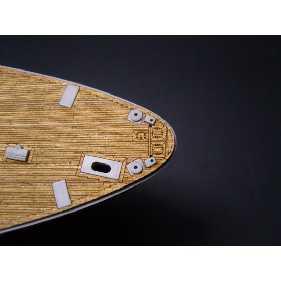 1/200 German Bismarck Battleship Wooden Deck (for Trumpeter 03702) 1/200 German Bismarck Battleship Wooden Deck (for Trumpeter 03702)
