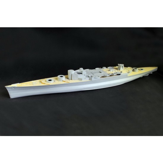1/200 HMS Hood Wooden Deck Set with Photo-Etched for Trumpeter kit #03710 1/200 HMS Hood Wooden Deck Set with Photo-Etched for Trumpeter kit #03710