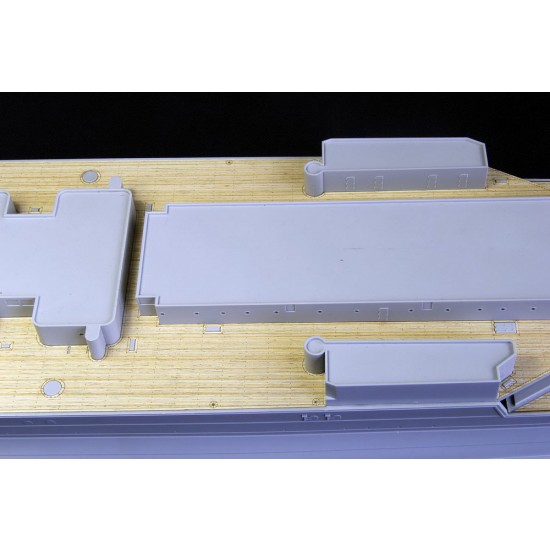 1/200 HMS Hood Wooden Deck Set with Photo-Etched for Trumpeter kit #03710 1/200 HMS Hood Wooden Deck Set with Photo-Etched for Trumpeter kit #03710