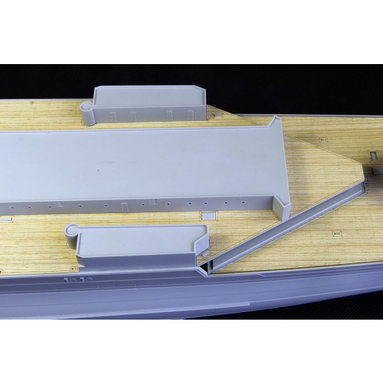 1/200 HMS Hood Wooden Deck Set with Photo-Etched for Trumpeter kit #03710 1/200 HMS Hood Wooden Deck Set with Photo-Etched for Trumpeter kit #03710