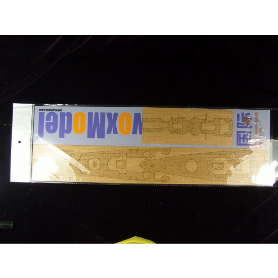 1/400 DKM Gneisenau Wooden Deck for Heller kit #81080 1/400 DKM Gneisenau Wooden Deck for Heller kit #81080