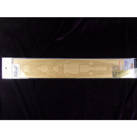 1/400 French Navy Battleship Dunkerque Wooden Deck with photoetch for Heller kit #81073 1/400 French Navy Battleship Dunkerque Wooden Deck with photoetch for Heller kit #81073