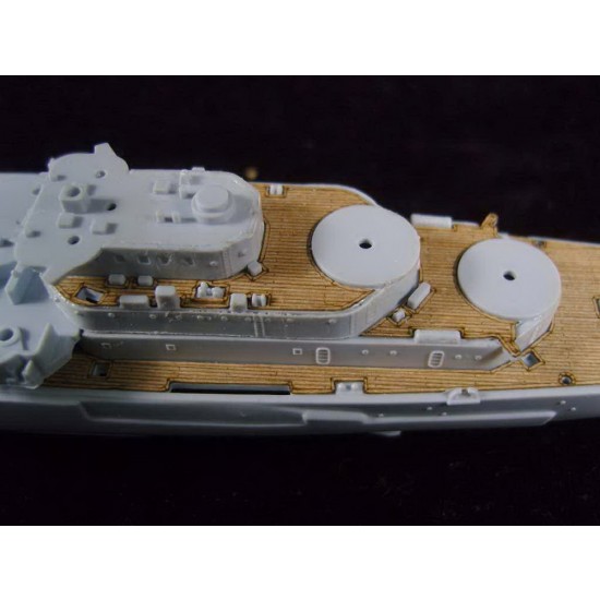 1/600 HMS Belfast Wooden Deck for Airfix kit #A04212 1/600 HMS Belfast Wooden Deck for Airfix kit #A04212