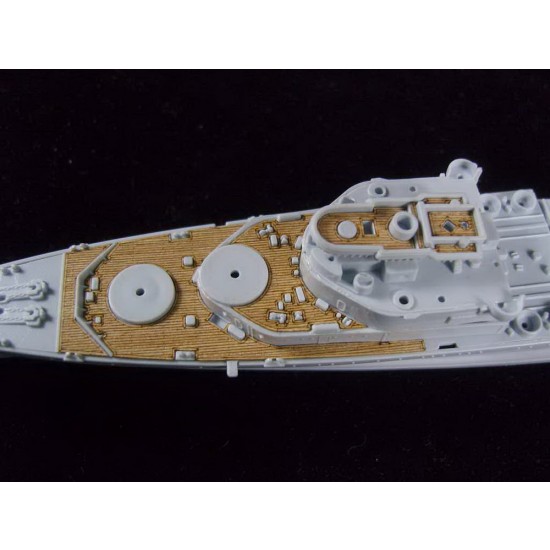 1/600 HMS Belfast Wooden Deck for Airfix kit #A04212 1/600 HMS Belfast Wooden Deck for Airfix kit #A04212