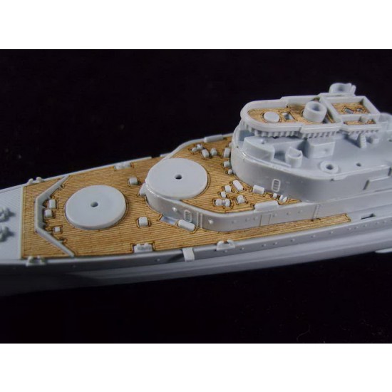 1/600 HMS Belfast Wooden Deck for Airfix kit #A04212 1/600 HMS Belfast Wooden Deck for Airfix kit #A04212