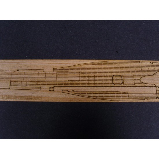 1/144 German Submarine Type VIIC/41 Wooden Deck for Revell kit #05100 1/144 German Submarine Type VIIC/41 Wooden Deck for Revell kit #05100