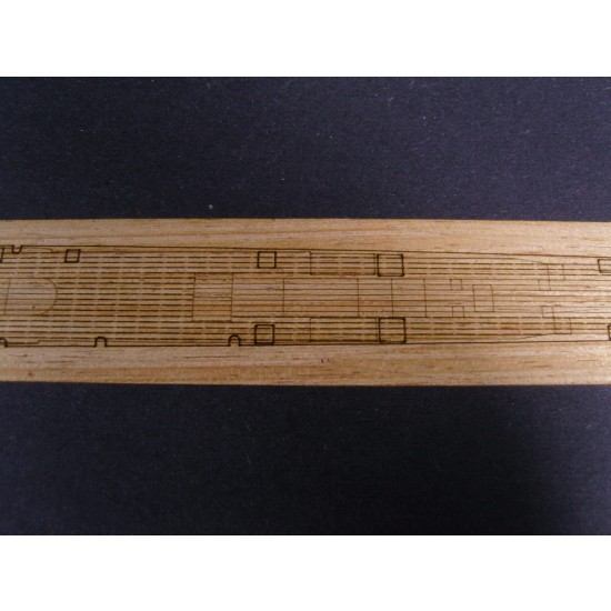 1/144 German Submarine Type VIIC/41 Wooden Deck for Revell kit #05100 1/144 German Submarine Type VIIC/41 Wooden Deck for Revell kit #05100