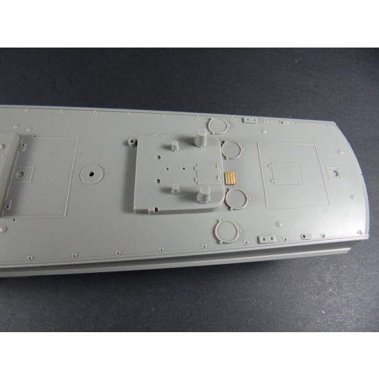 1/72 German Fast Attack Craft S-100 Wooden Deck for Revell kit #5002 1/72 German Fast Attack Craft S-100 Wooden Deck for Revell kit #5002