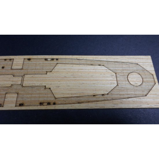 1/600 HMS Suffolk Wooden Deck for Airfix A03203 kit 1/600 HMS Suffolk Wooden Deck for Airfix A03203 kit