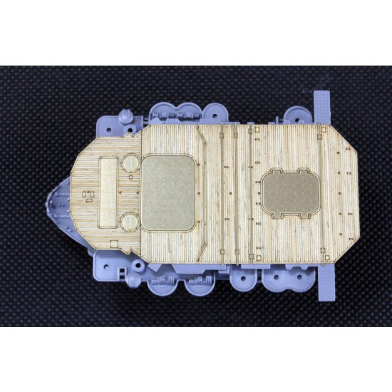 Chibimaru Ship Ryujo Wooden Deck for Fujimi kit #422046 Chibimaru Ship Ryujo Wooden Deck for Fujimi kit #422046