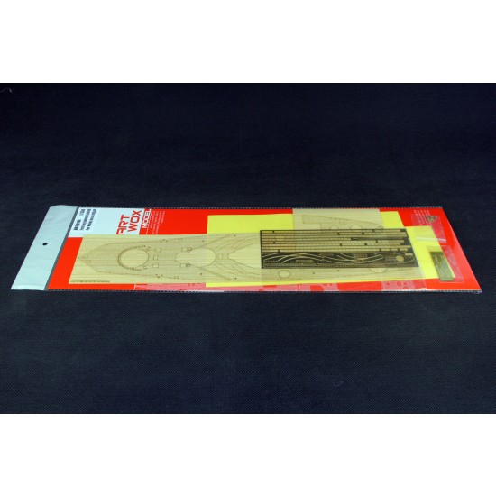 1/350 French Dunkirk Dunkerque Wooden Deck w/Masking & PE Sheets for Hobby Boss #86506 1/350 French Dunkirk Dunkerque Wooden Deck w/Masking & PE Sheets for Hobby Boss #86506