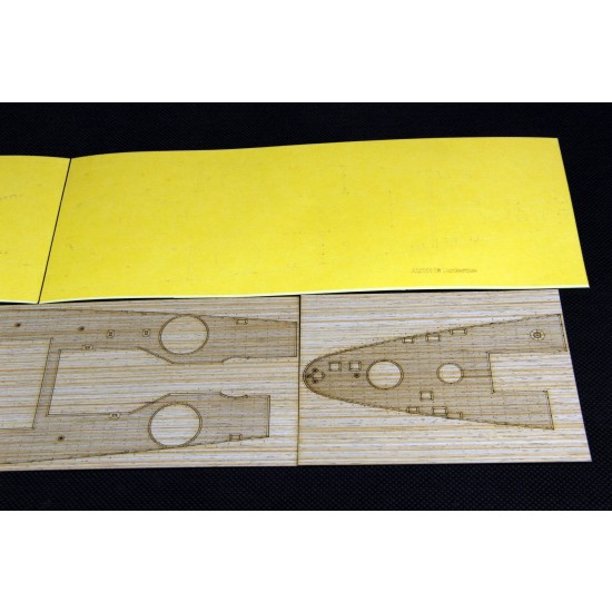 1/350 French Dunkirk Dunkerque Wooden Deck w/Masking & PE Sheets for Hobby Boss #86506 1/350 French Dunkirk Dunkerque Wooden Deck w/Masking & PE Sheets for Hobby Boss #86506