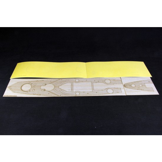 1/350 French Dunkirk Dunkerque Wooden Deck w/Masking & PE Sheets for Hobby Boss #86506 1/350 French Dunkirk Dunkerque Wooden Deck w/Masking & PE Sheets for Hobby Boss #86506