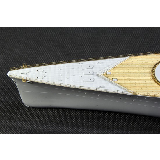 1/350 French Dunkirk Dunkerque Wooden Deck w/Masking & PE Sheets for Hobby Boss #86506 1/350 French Dunkirk Dunkerque Wooden Deck w/Masking & PE Sheets for Hobby Boss #86506
