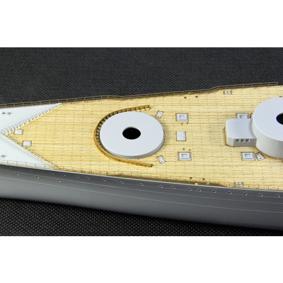 1/350 French Dunkirk Dunkerque Wooden Deck w/Masking & PE Sheets for Hobby Boss #86506 1/350 French Dunkirk Dunkerque Wooden Deck w/Masking & PE Sheets for Hobby Boss #86506
