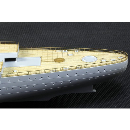 1/350 French Dunkirk Dunkerque Wooden Deck w/Masking & PE Sheets for Hobby Boss #86506 1/350 French Dunkirk Dunkerque Wooden Deck w/Masking & PE Sheets for Hobby Boss #86506