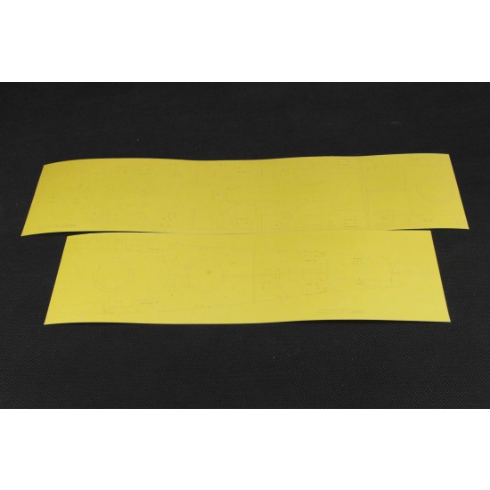 1/350 USS Alaska CB-1 Deck Masking Sheet for Hobby Boss #86513 1/350 USS Alaska CB-1 Deck Masking Sheet for Hobby Boss #86513