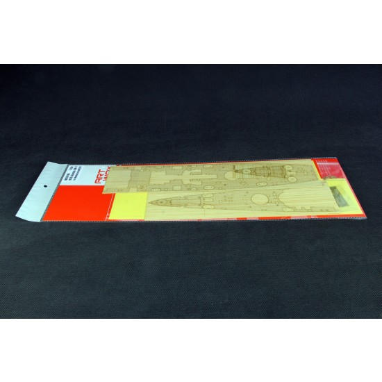 1/350 USS Alaska CB-1 Wooden Deck w/Masking & PE Sheets for Hobby Boss #86513 1/350 USS Alaska CB-1 Wooden Deck w/Masking & PE Sheets for Hobby Boss #86513