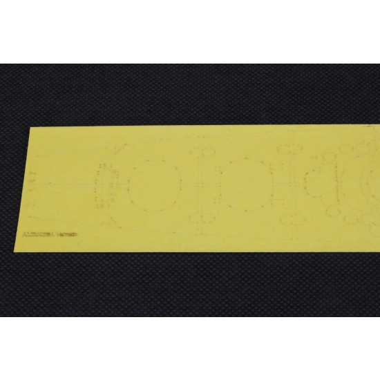 1/700 Super Battleship No.25 Yamato Deck Masking Sheet for Aoshima #05123 1/700 Super Battleship No.25 Yamato Deck Masking Sheet for Aoshima #05123