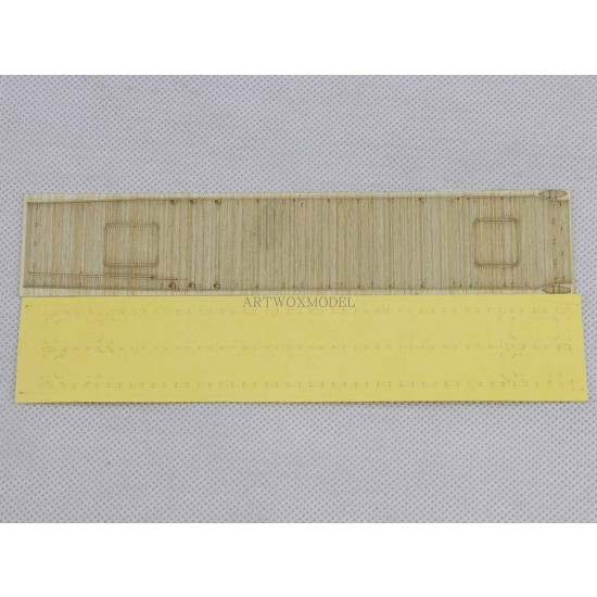 1/700 US Escort Carrier CVE-9 Bogue Wooden Deck, Masking, PE for Tamiya #31711 1/700 US Escort Carrier CVE-9 Bogue Wooden Deck, Masking, PE for Tamiya #31711