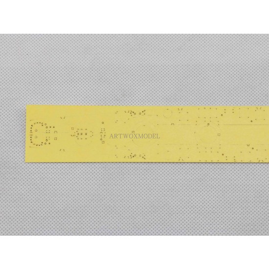 1/700 USS Des Moines CA-134 Deck Masking Sheet for Very Fire #VF700907