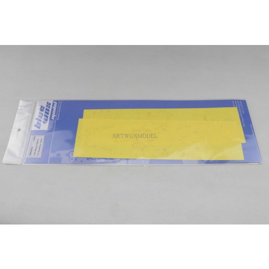 1/400 USS Missouri BB-63 Deck Masking Sheet for Academy kit #14401 1/400 USS Missouri BB-63 Deck Masking Sheet for Academy kit #14401